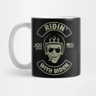 Ridin' With Biden American Motorcycle Rally Mug